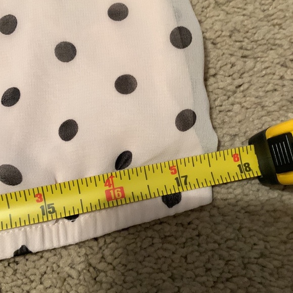 Express Pink and Black Polka Dot Tank. Size M. - Picture 12 of 15